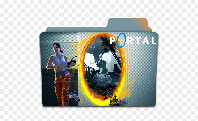 Portal Icon 2 Video Games Desktop Wallpaper Aperture Laboratories PNG