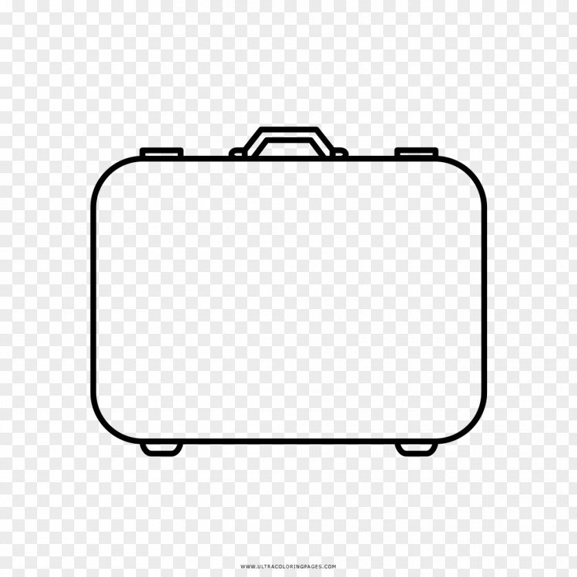 Suitcase Drawing Coloring Book Baggage Travel PNG