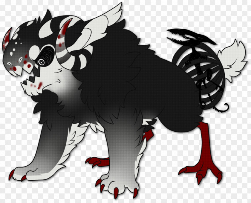 Demon Canidae Dog Cartoon PNG