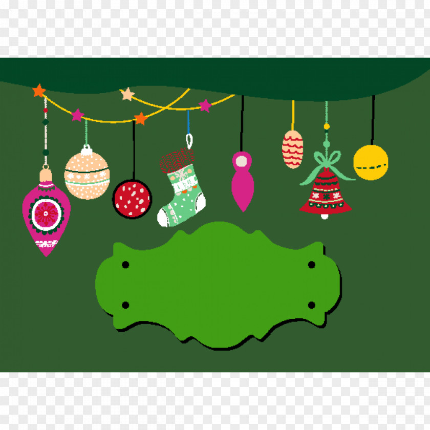 Girlande 0 Gift Mat Christmas PNG