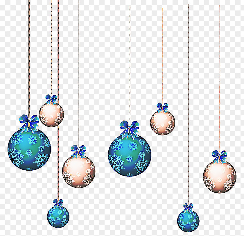 Sphere Interior Design Christmas Tree Blue PNG