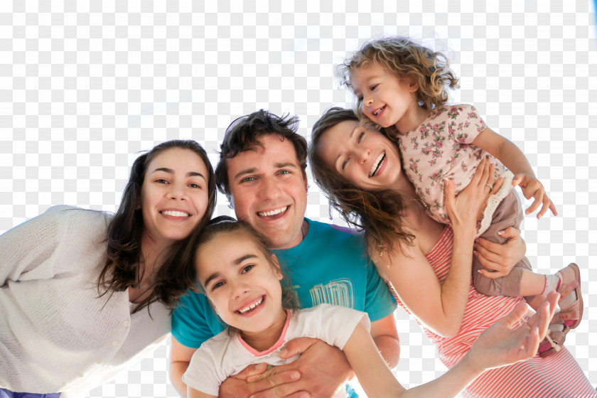 A Family Of Five Photos Happiness Smile Stock Photography Child PNG