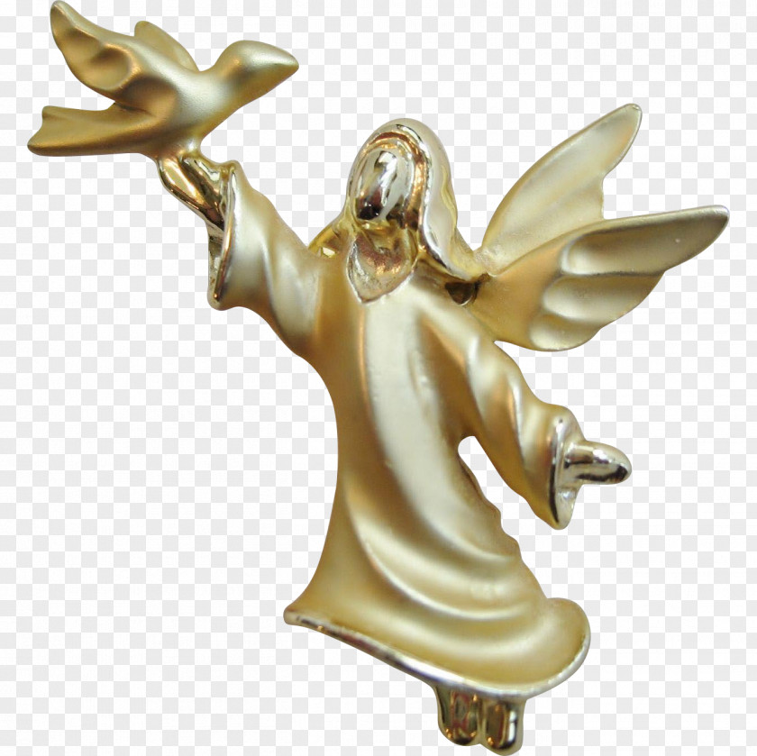 Bronze Sculpture 01504 Angel M PNG