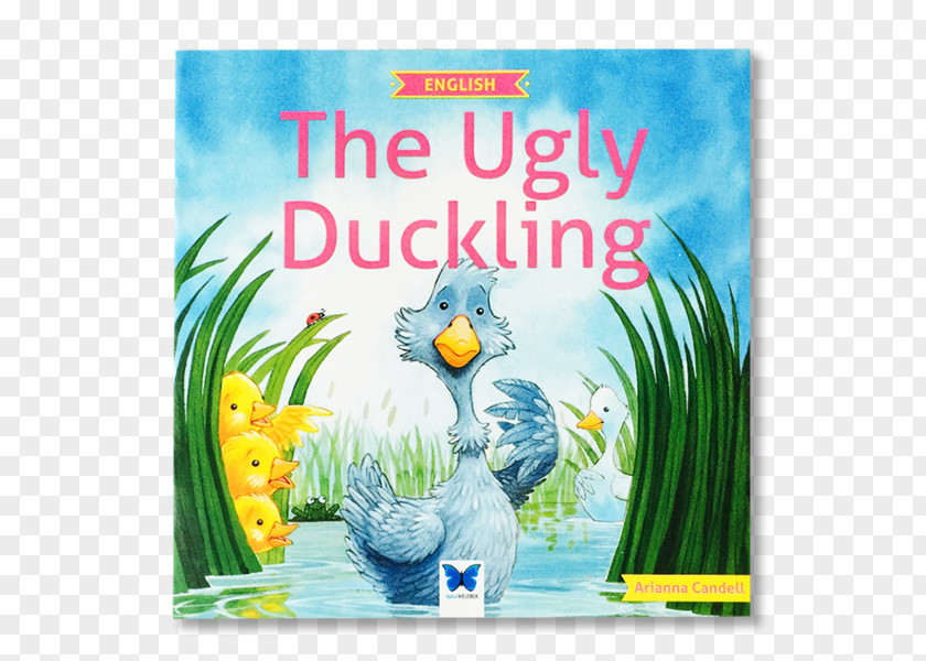 Duck The Ugly Duckling Bird Fable Book PNG