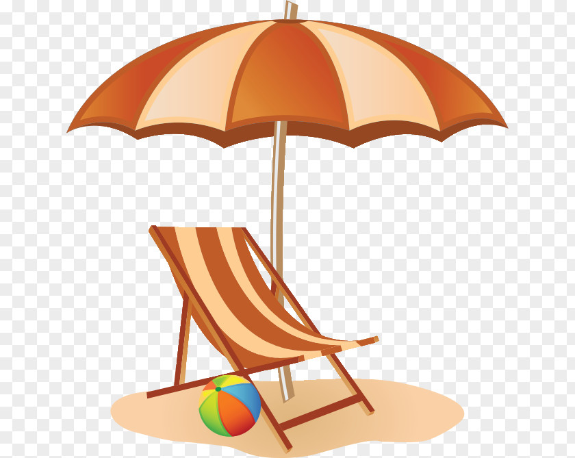 Playa De Alcudia Deckchair Beach Umbrella Clip Art PNG