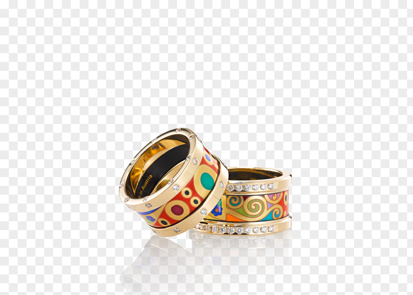 Ring Frey Wille Jewellery Gold Vitreous Enamel PNG