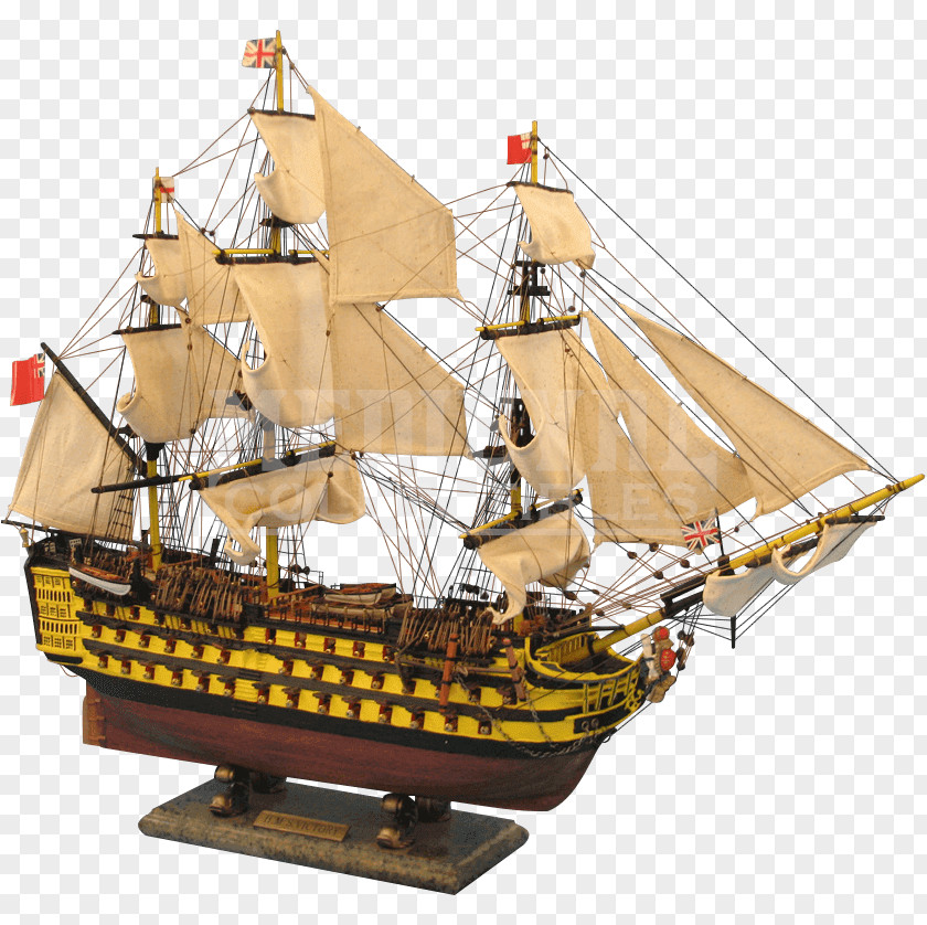 Ship Brigantine HMS Victory Of The Line Caravel PNG