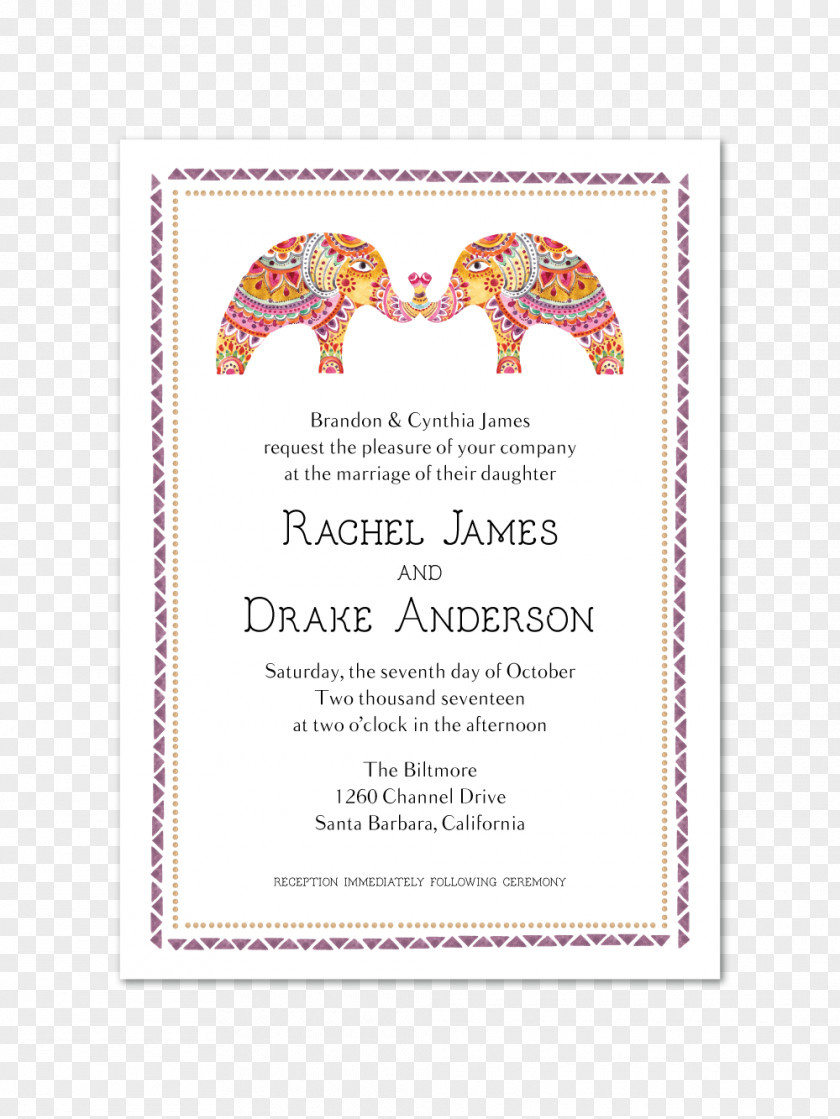 Wedding Invitation Paper Pink M Picture Frames Party Font PNG