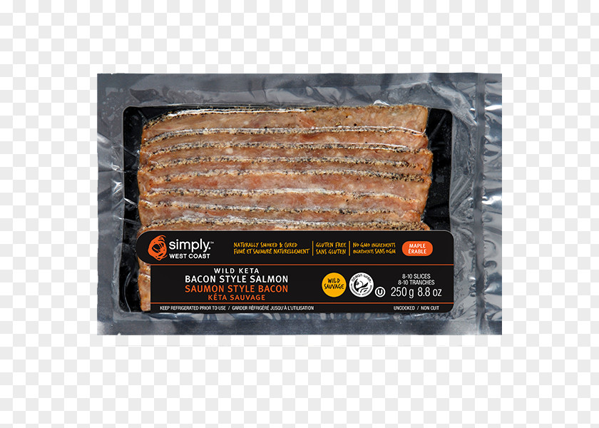 Bacon Smoked Salmon Meat Food PNG