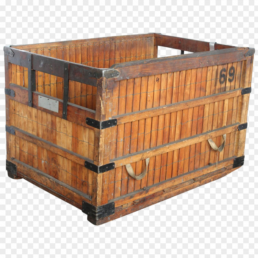 Box Crate Wooden Plywood PNG