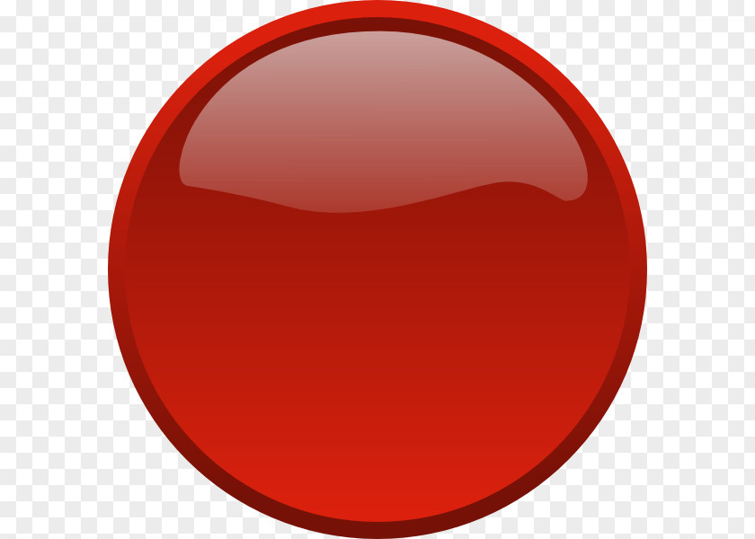 Button Red Clip Art PNG
