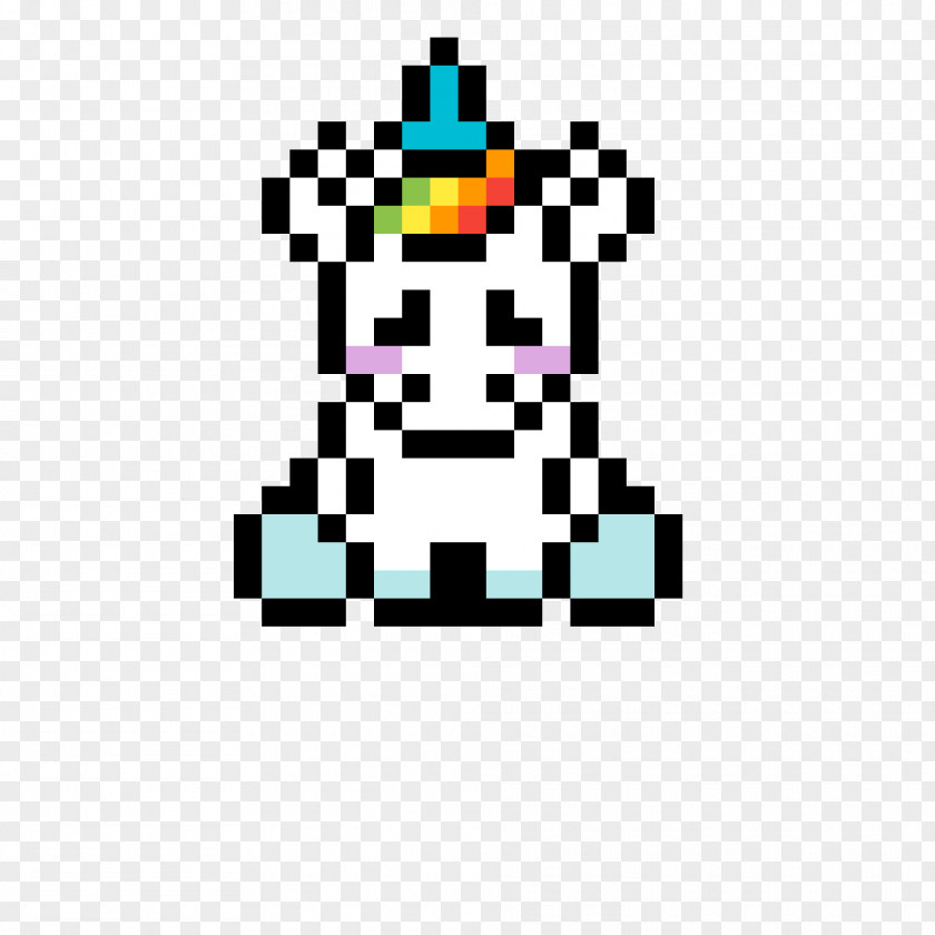 Cloud Unicorn Pixel Art Drawing Mosaic PNG