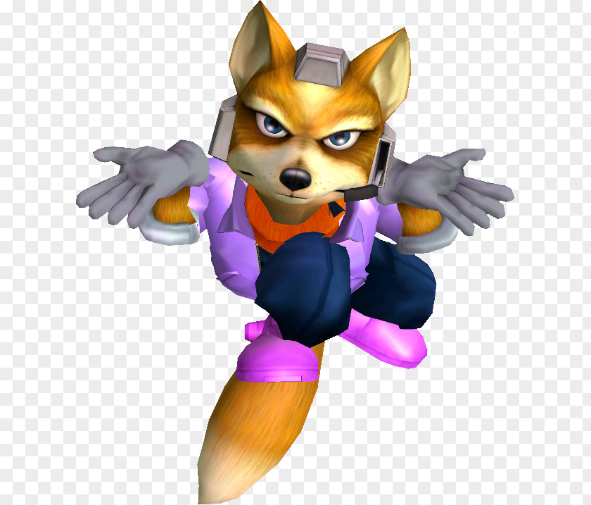 Kirby Super Smash Bros. Melee GameCube Canidae Fox PNG