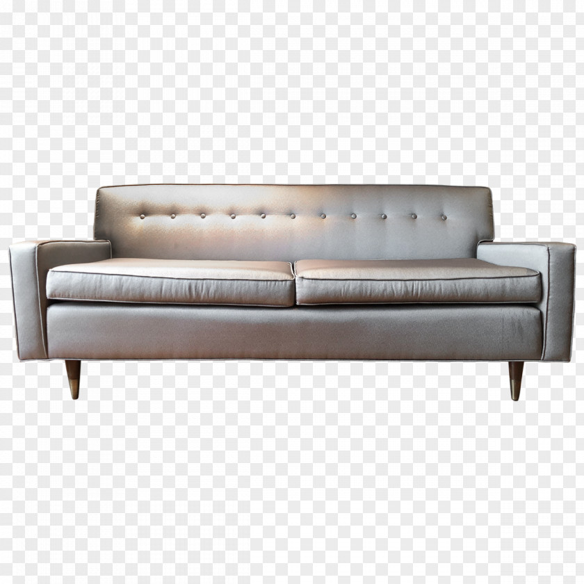 Mid Century Loveseat Sofa Bed Couch PNG