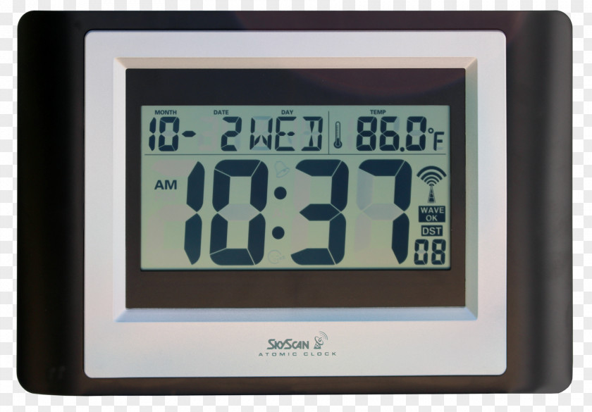 Radio Weather Station La Crosse Clock Digital Measuring Scales PNG