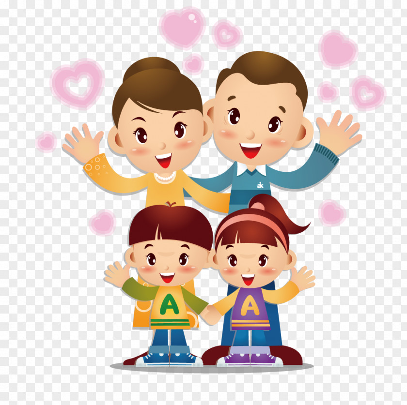 Xin Xiada Love Greeting Parents And Children Child Parent PNG