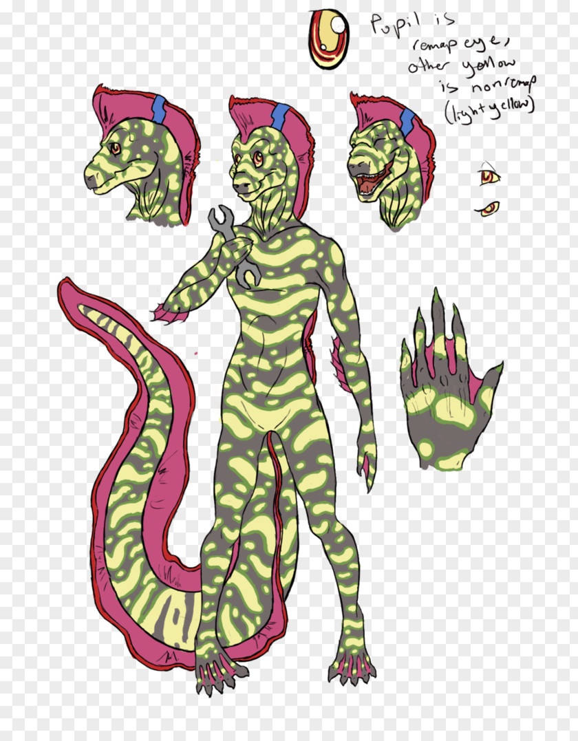 Anthropomorphic Snake Costume Design Animal Clip Art PNG