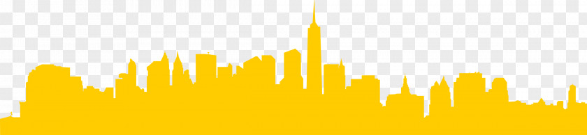 Bagel Silhouette Manhattan Skyline Skyscraper PNG