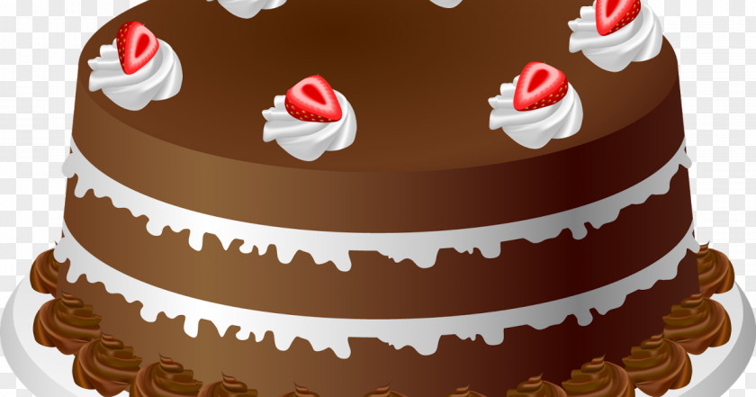 Chocolate Cake Birthday Cupcake PNG