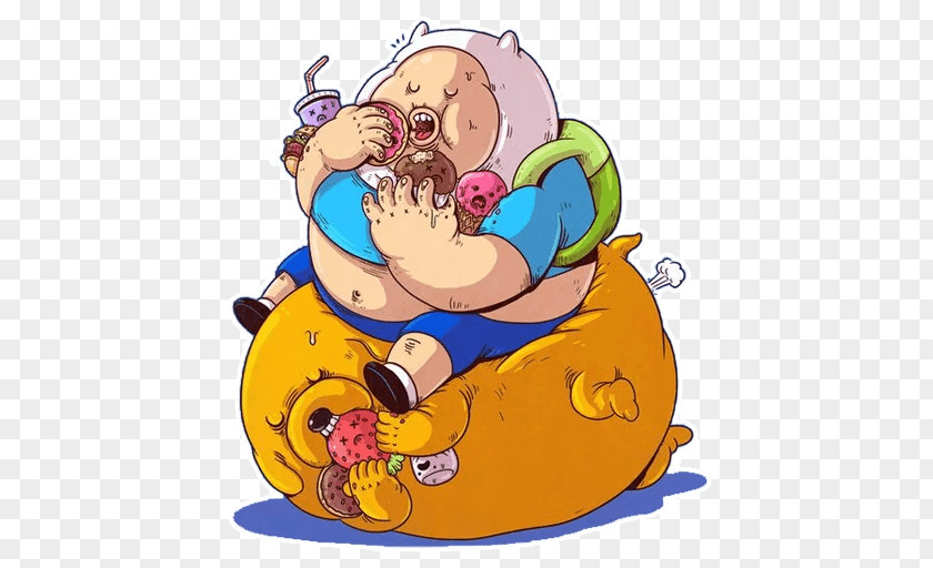 Fat Cartoon Popular Culture Illustration Obesity Character PNG