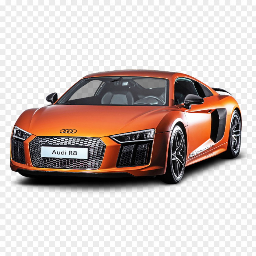 Orange,car,car,Audi R8 2015 Audi 2018 Car PNG