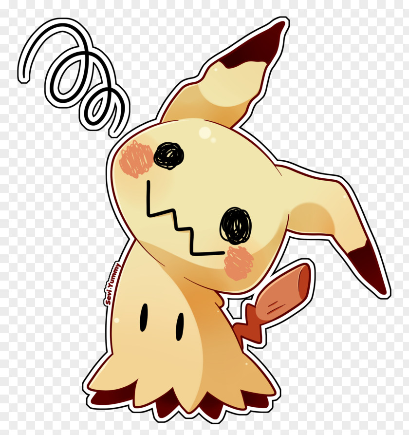 Pikachu Pachirisu Mimikyu Pokémon Art PNG