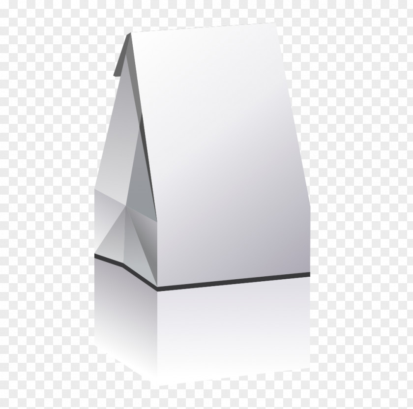 Realistic Three-dimensional Vector White Flat Box Euclidean Computer File PNG