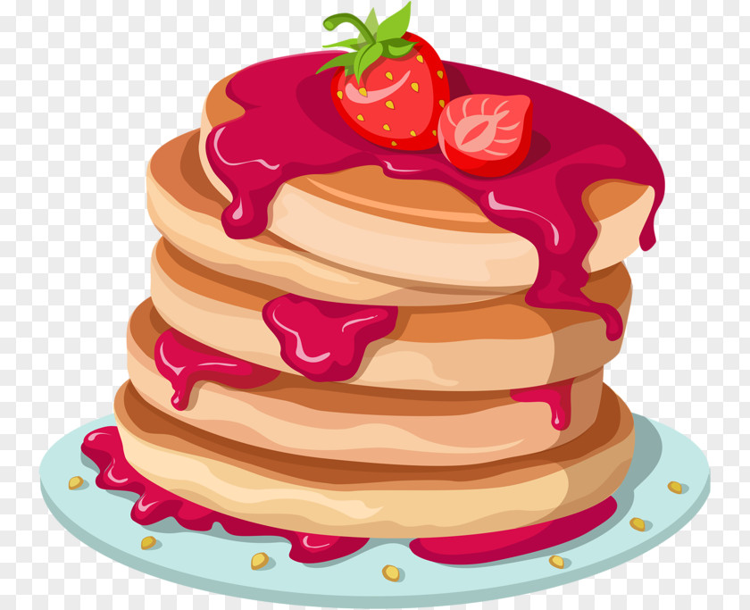 Cake Pancake Cupcake Waffle Clip Art PNG