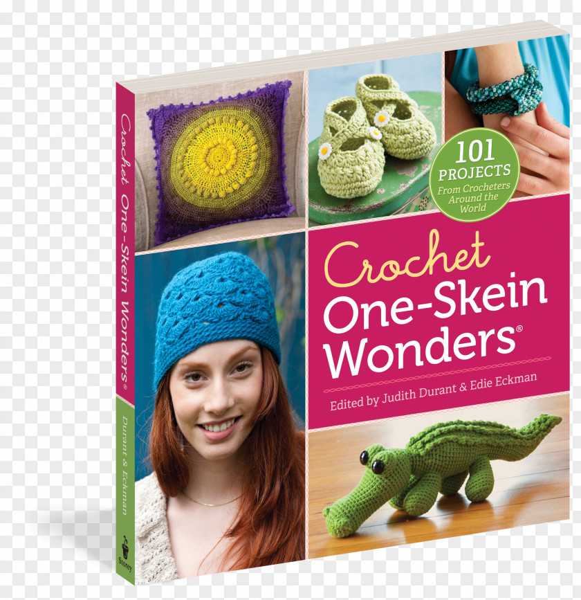 Crochet One-Skein Wonders®: 101 Projects From Crocheters Around The World One Skein Edie Eckman Knitting PNG