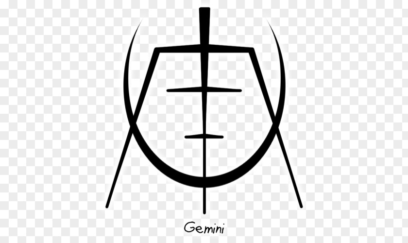 Gemini Sigil Witchcraft Zodiac Magic PNG