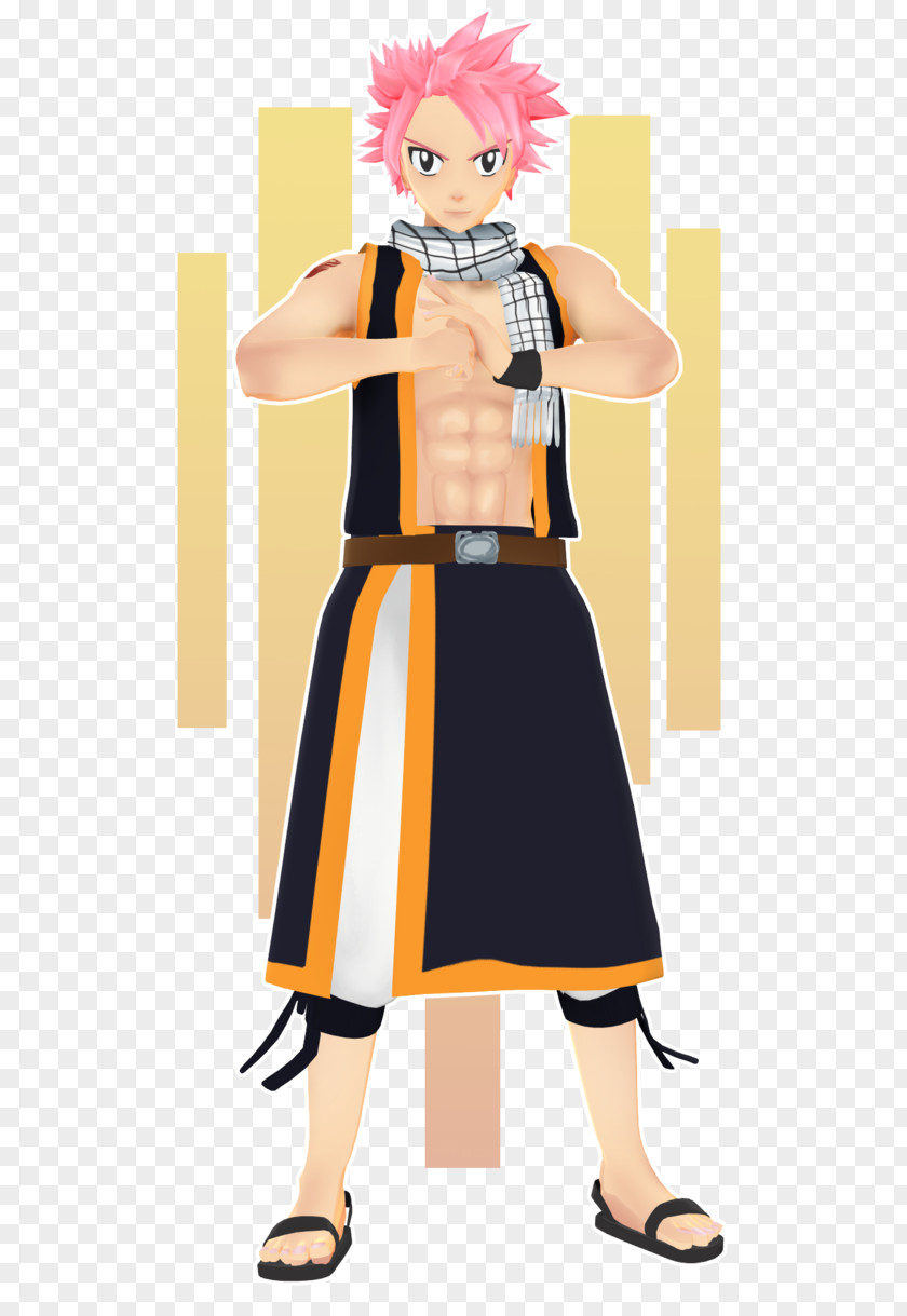 Natsu Dragneel Download MikuMikuDance DeviantArt Vocaloid PNG