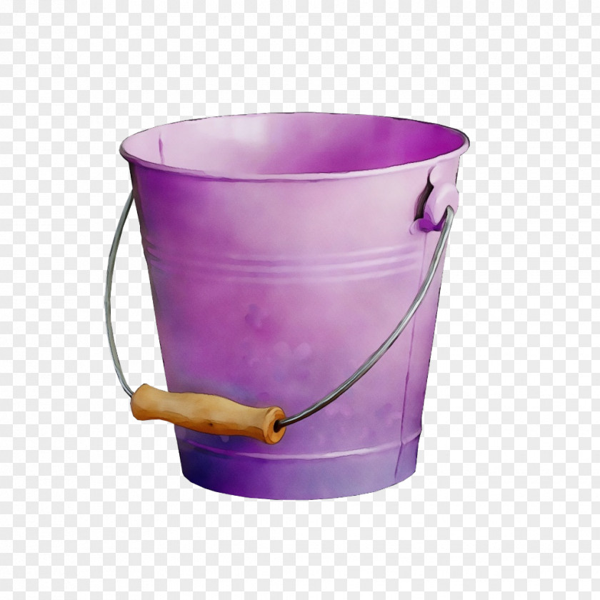 Purple Violet Bucket PNG