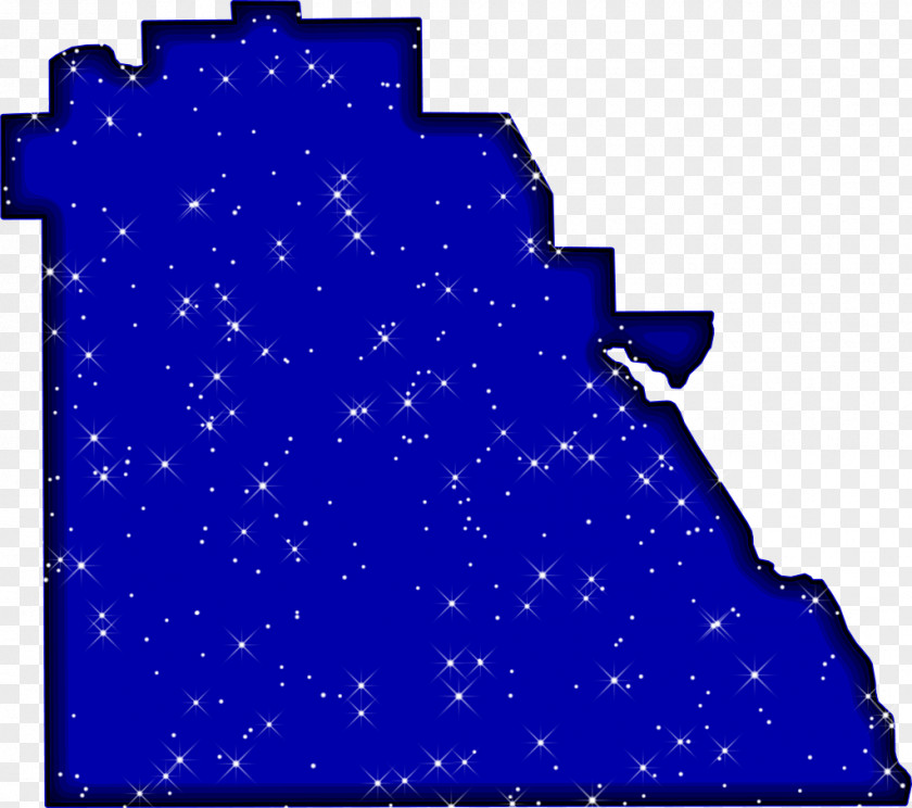 Starry Sky Polk County, Florida Map Clip Art PNG