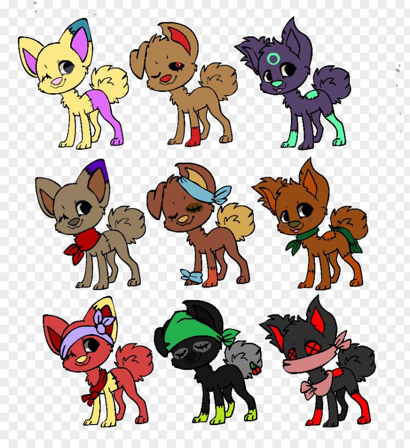 Stitchy Canidae Horse Dog Clip Art PNG