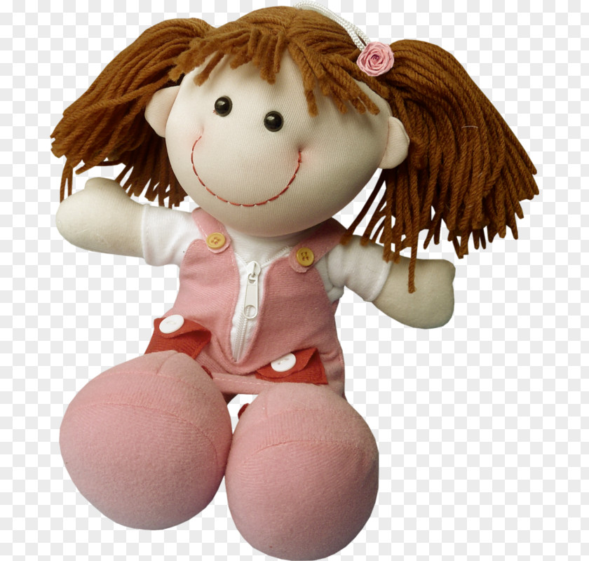 Lovely Doll Stuffed Toy PNG