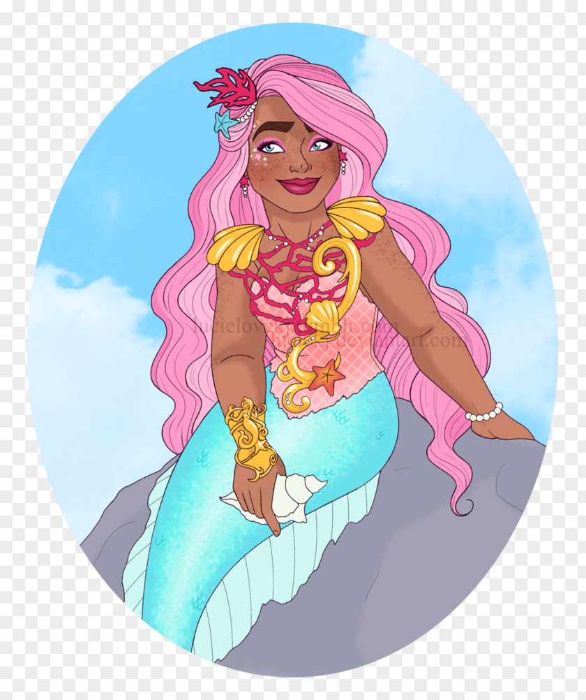 Mermaid Fan Art DeviantArt PNG