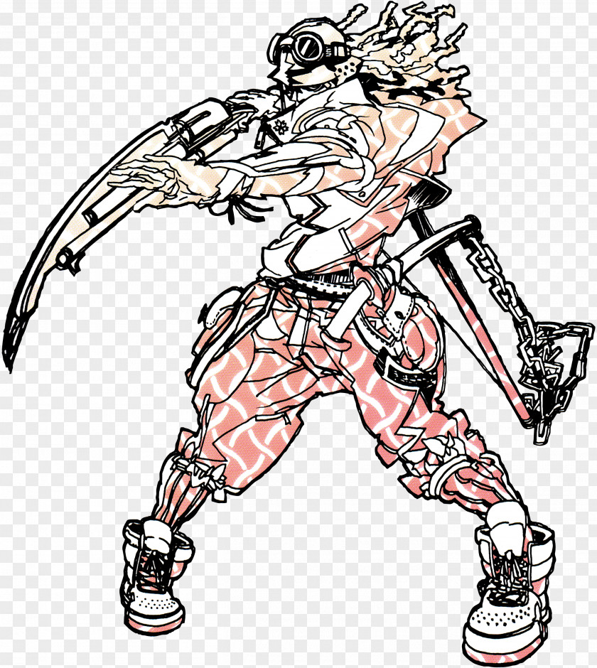 Samurai Japan Cartoon PNG