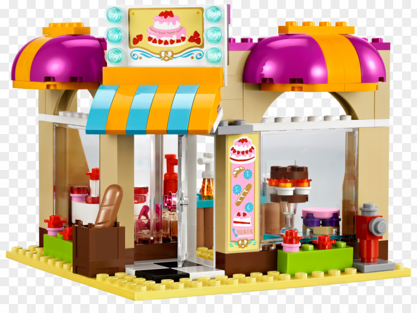 Toy Lego House LEGO 41006 Friends Downtown Bakery PNG