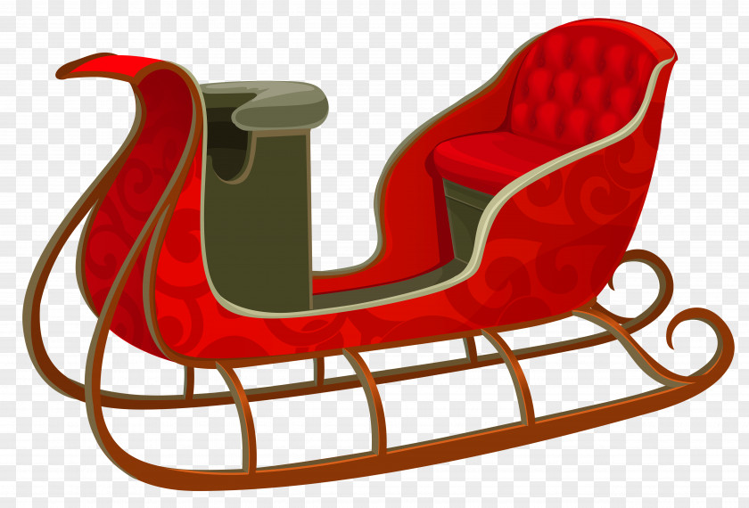 Christmas Red Sled Picture Icon Flexible Flyer NOP Slide PNG