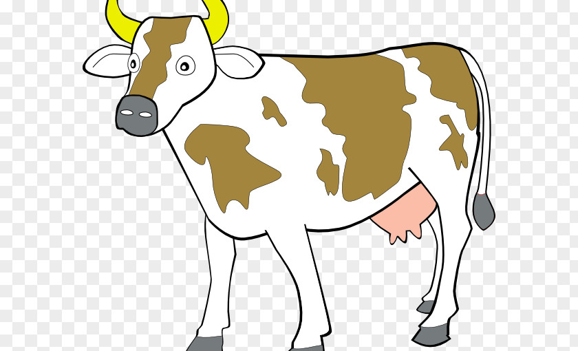 Cow Cattle Domestic Animal Farm Clip Art PNG
