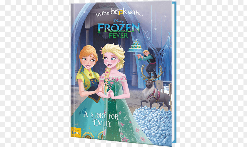 Elsa Anna Olaf Frozen Fever Junior Novel Hardcover PNG