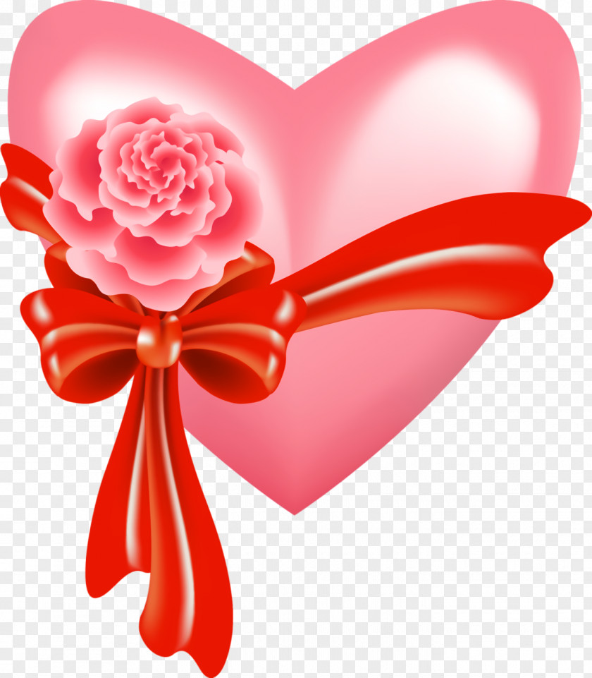 Flower Heart Valentines Day PNG