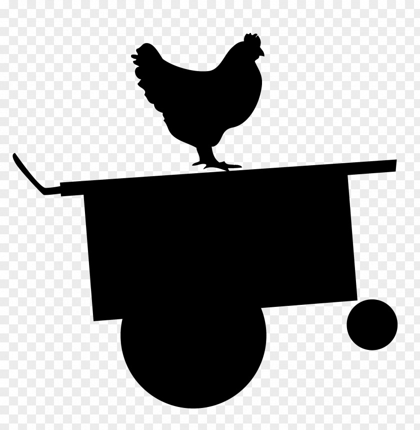 Rooster Silhouette Guineafowl Chicken Food Silkie PNG