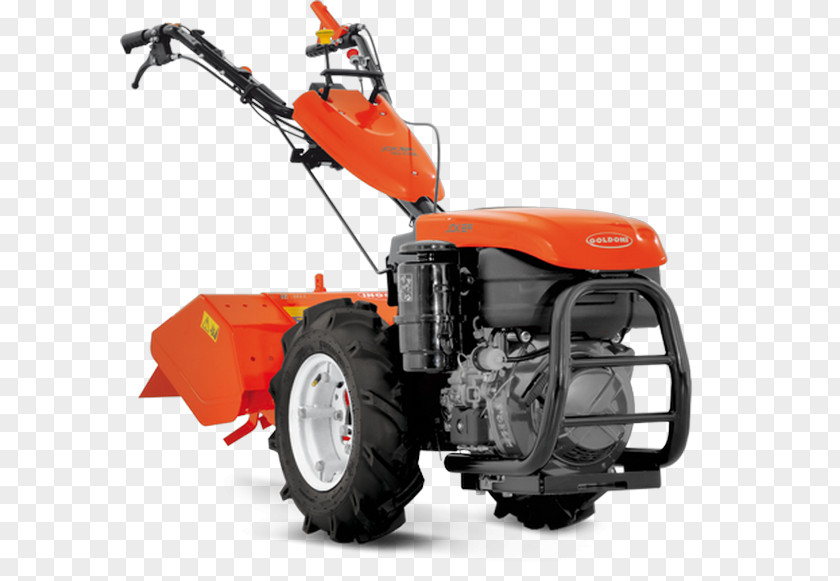 Tractor Two-wheel Goldoni Agriculture Diesel Engine PNG