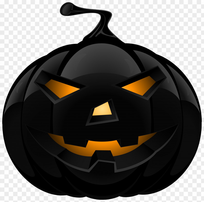 Black Pumpkin Lantern Clipart Image 4K Resolution Halloween High-definition Television Wallpaper PNG