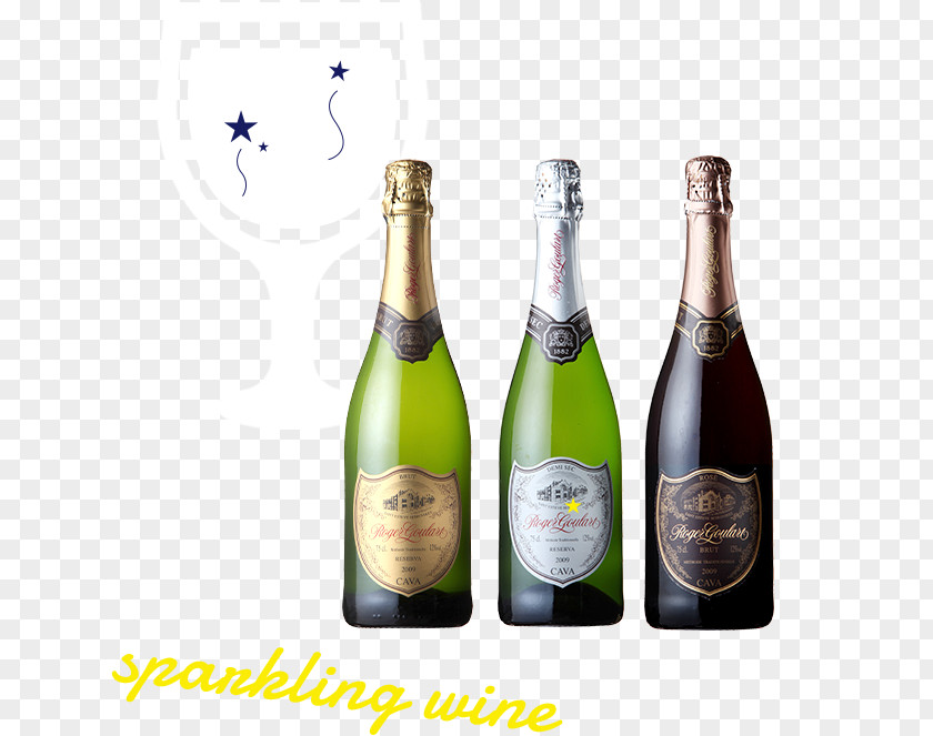 Champagne Glass Bottle Wine PNG