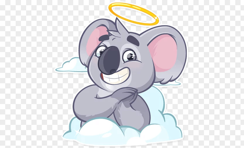 Koala Sticker Telegram Google Hangouts Clip Art PNG