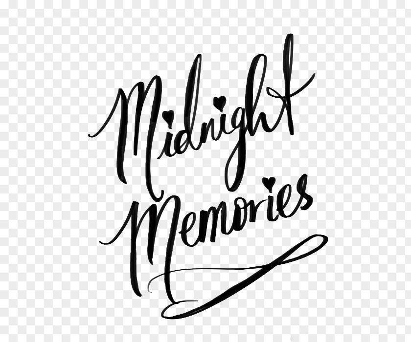 Memories Midnight One Direction Lyrics Drawing Song PNG
