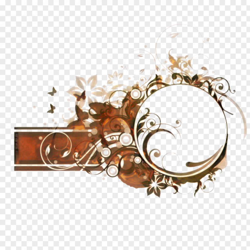 Metal Ornament Background Motif PNG