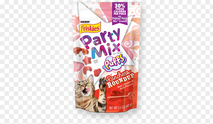 Puffed Food Cat Friskies Breakfast Cereal Snack Product PNG